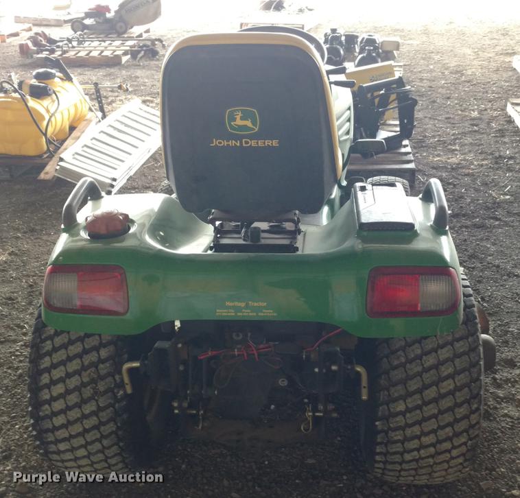 image for item EJ9515 John Deere X495 lawn mower