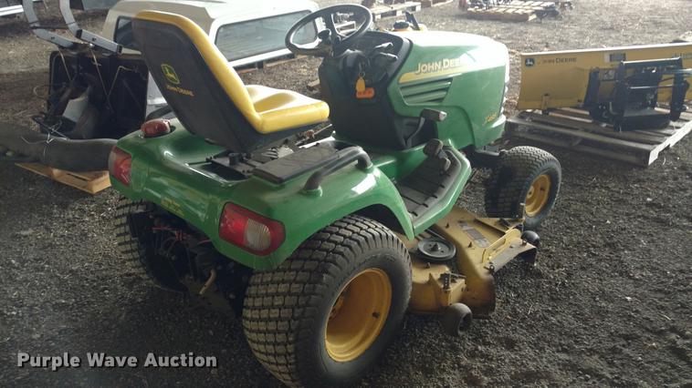 image for item EJ9515 John Deere X495 lawn mower