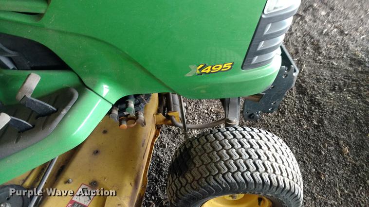 image for item EJ9515 John Deere X495 lawn mower