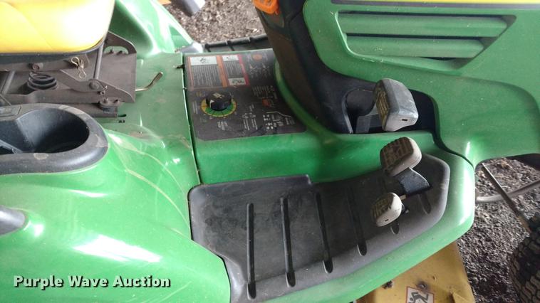 image for item EJ9515 John Deere X495 lawn mower