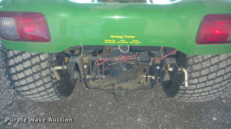 image for item EJ9515 John Deere X495 lawn mower