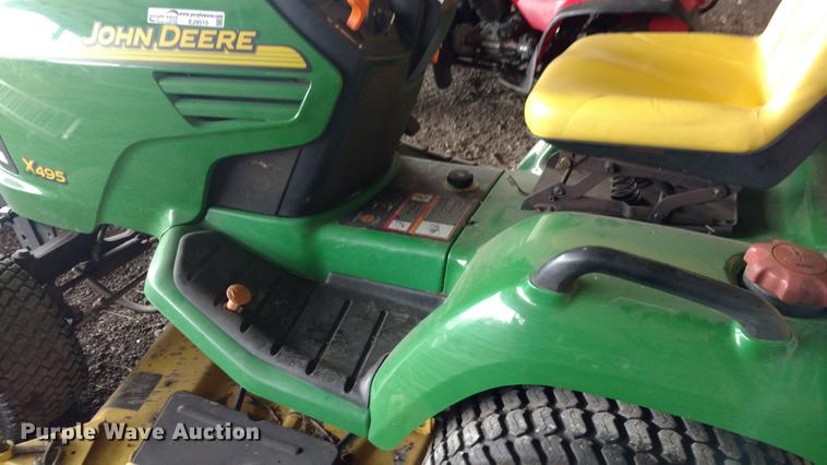 image for item EJ9515 John Deere X495 lawn mower