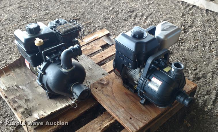 image for item EJ9516 (2) Briggs & Stratton pumps