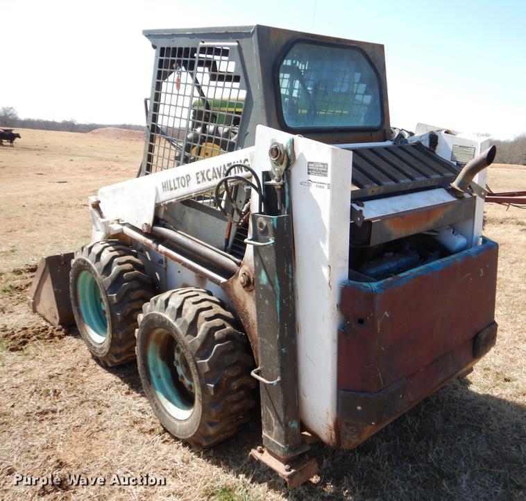 image for item EJ9835 1991 Bocat 753 skid steer