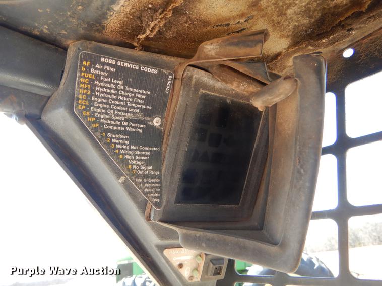 image for item EJ9835 1991 Bocat 753 skid steer