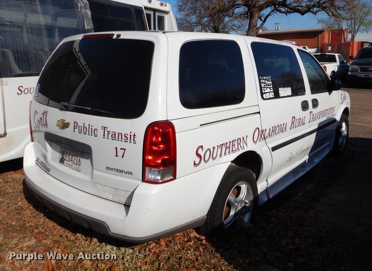 image for item EJ9857 2007 Chevrolet Uplander handicap accessible van
