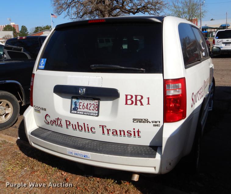 image for item EJ9858 2010 Dodge Grand Caravan SE handicap accessible van