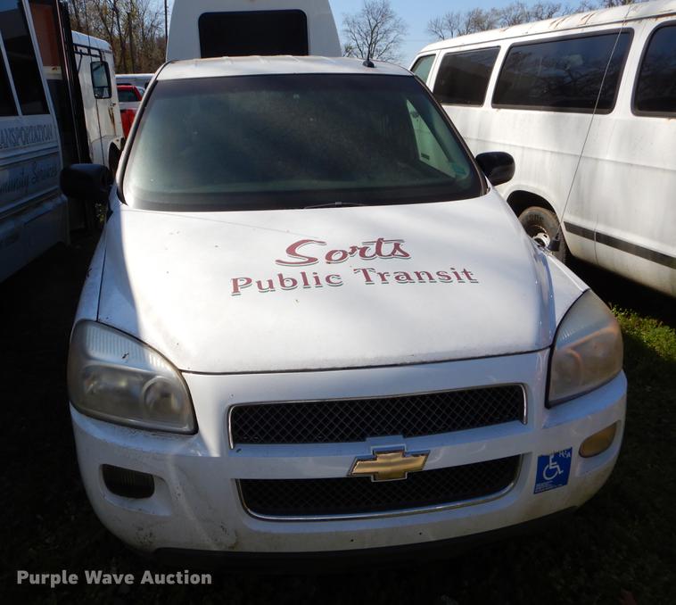 image for item EJ9864 2007 Chevrolet Uplander handicap accessible van