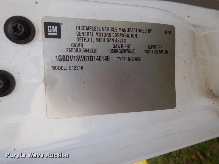 image for item EJ9864 2007 Chevrolet Uplander handicap accessible van