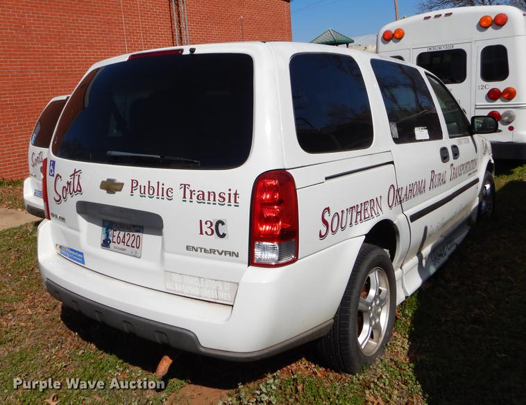 image for item EJ9865 2007 Chevrolet Uplander handicap accessible van