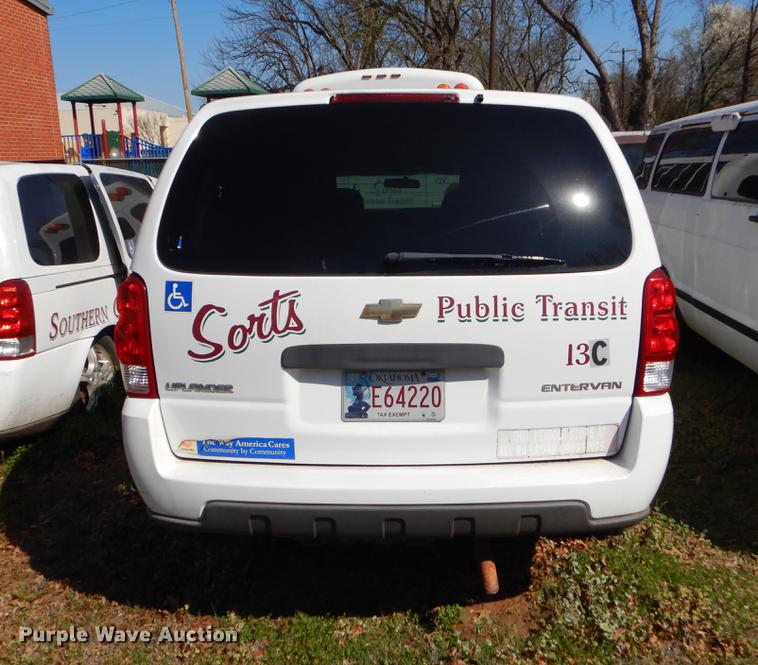 image for item EJ9865 2007 Chevrolet Uplander handicap accessible van