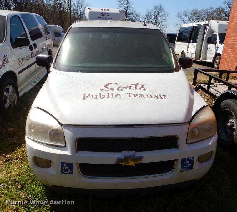 image for item EJ9867 2007 Chevrolet Uplander handicap accessible van