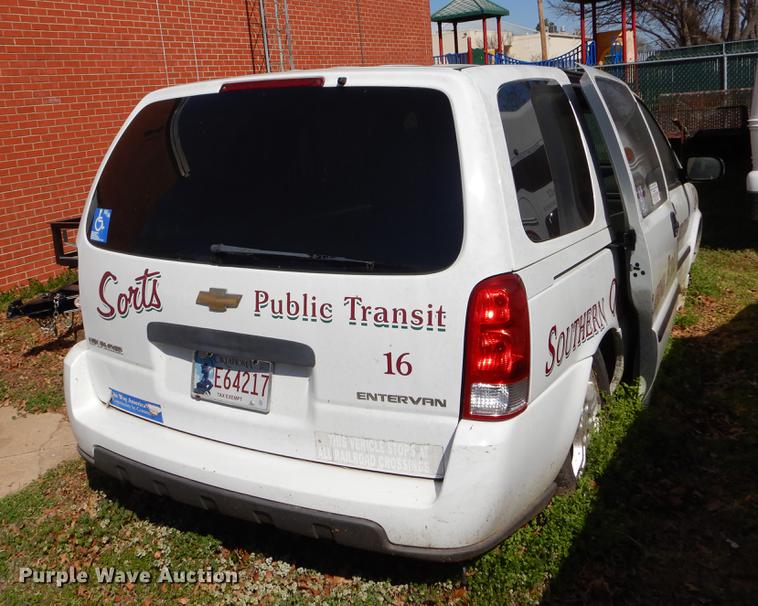 image for item EJ9867 2007 Chevrolet Uplander handicap accessible van