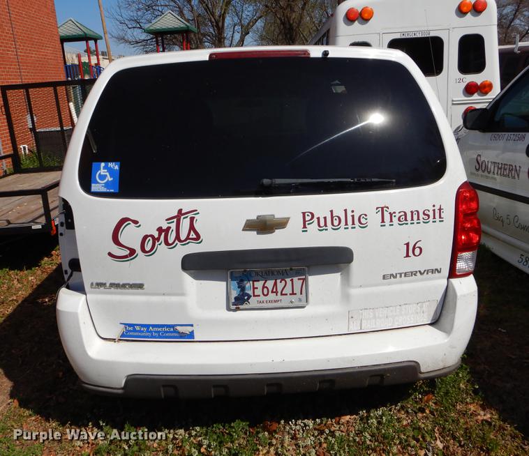 image for item EJ9867 2007 Chevrolet Uplander handicap accessible van