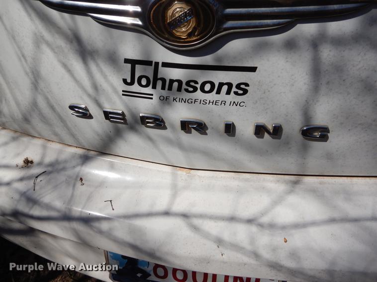 image for item EJ9870 2007 Chrysler Sebring