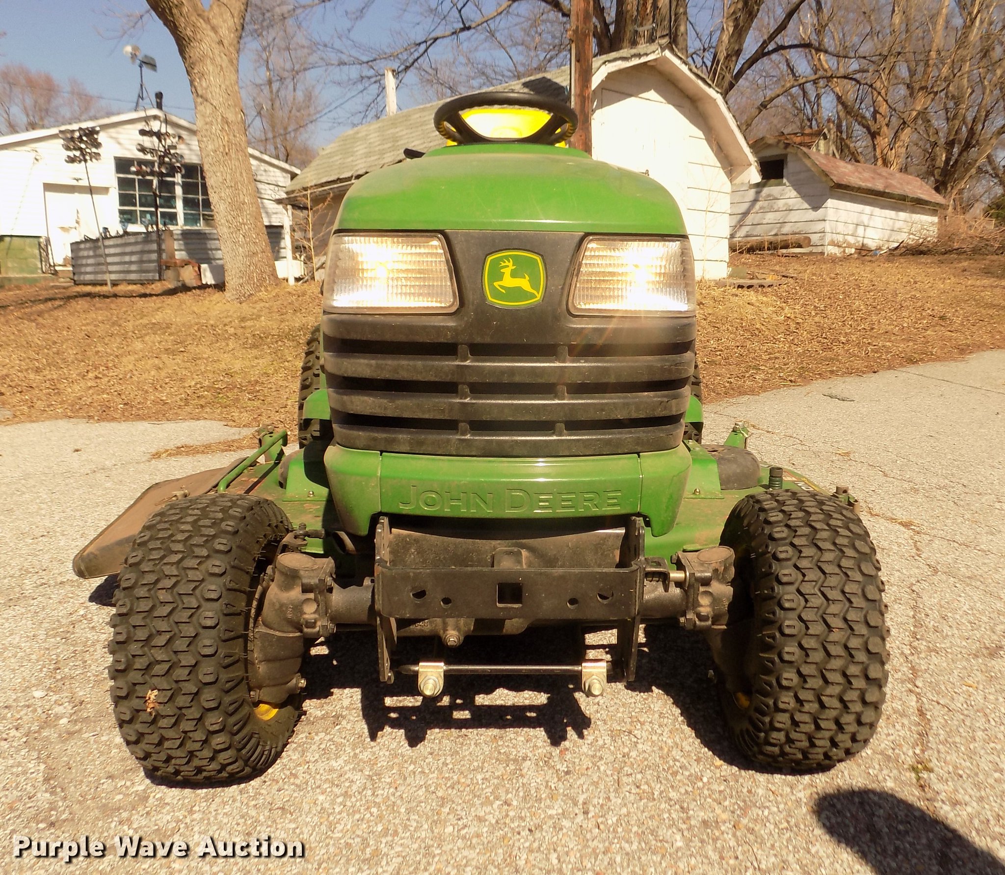 2013 John Deere X748 Ultimate lawn mower in Riverton, IA Item DO9031