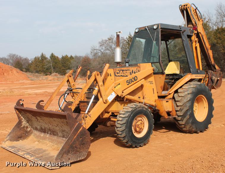 image for item DB5119 1982 Case 580D backhoe