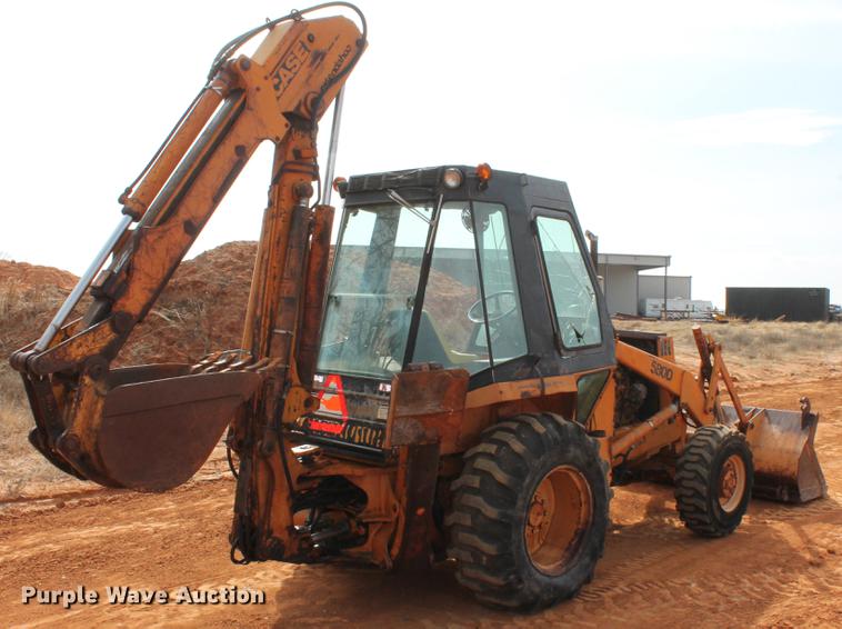 image for item DB5119 1982 Case 580D backhoe