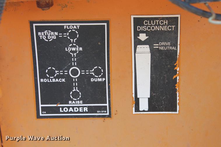 image for item DB5119 1982 Case 580D backhoe