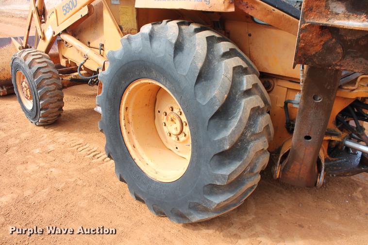 image for item DB5119 1982 Case 580D backhoe