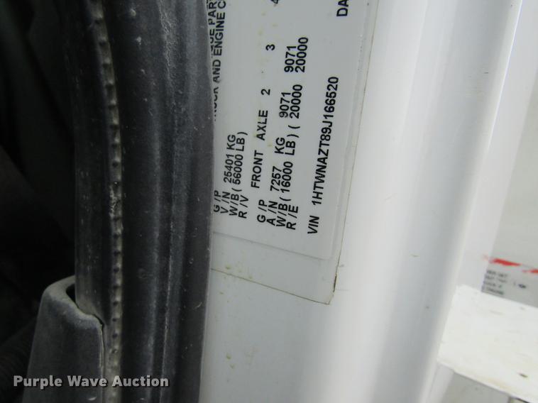 image for item DB5956 2009 International 7500 digger derrick truck