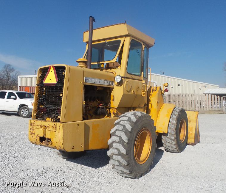 image for item DB7251 1974 John Deere 544B wheel loader