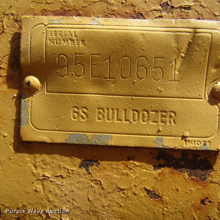 image for item DC0025 1984 Caterpillar D6D dozer