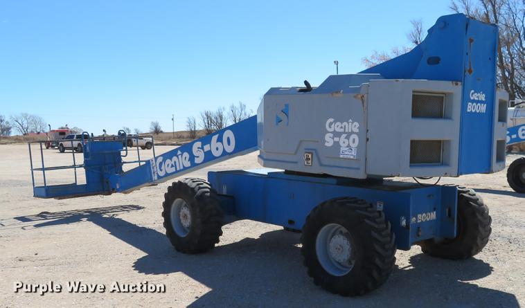 image for item DC0906 1996 Genie S60 boom lift