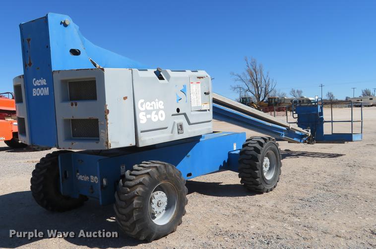 image for item DC0906 1996 Genie S60 boom lift