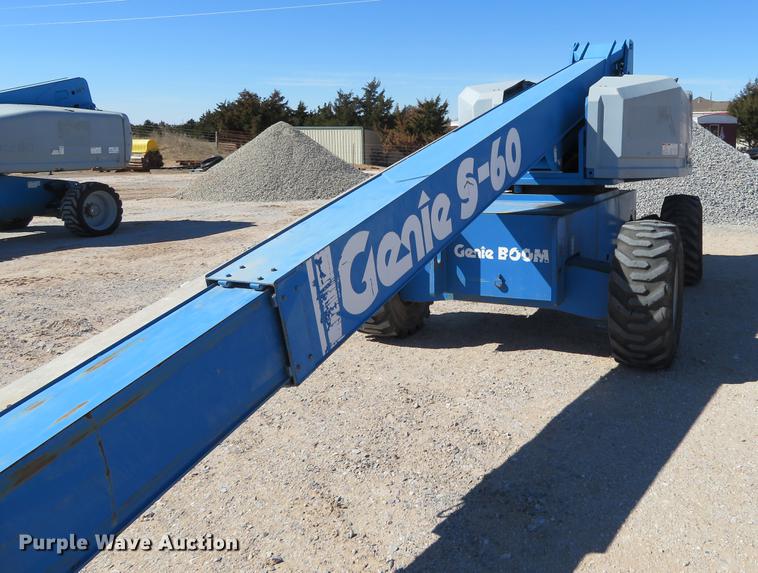 image for item DC0906 1996 Genie S60 boom lift