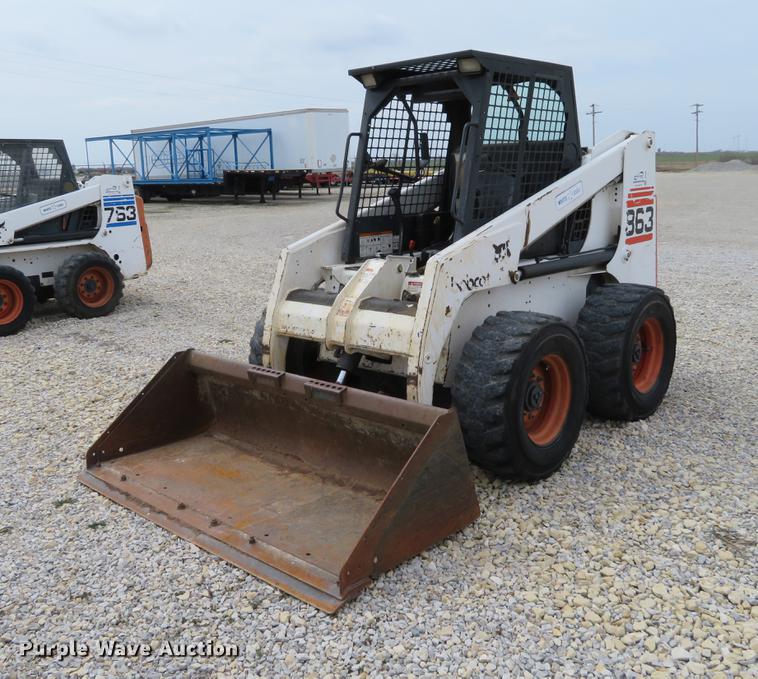 image for item DC0992 1998 Bobcat 863 skid steer