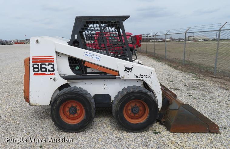 image for item DC0992 1998 Bobcat 863 skid steer