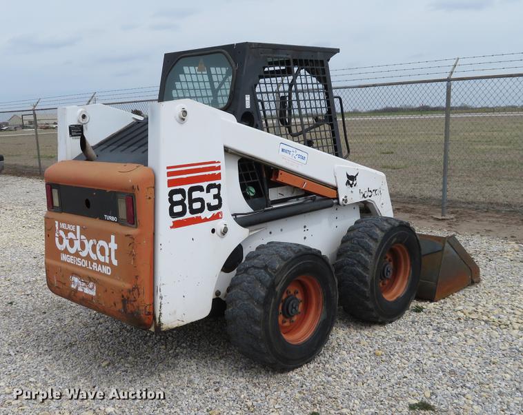 image for item DC0992 1998 Bobcat 863 skid steer