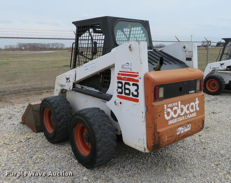 image for item DC0992 1998 Bobcat 863 skid steer