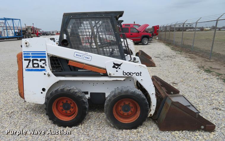 image for item DC0993 1998 Bobcat 763 skid steer