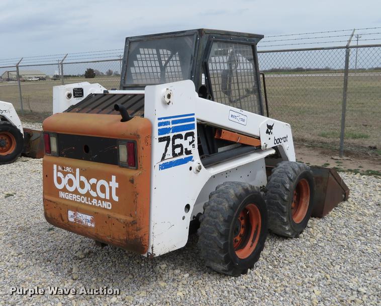 image for item DC0993 1998 Bobcat 763 skid steer