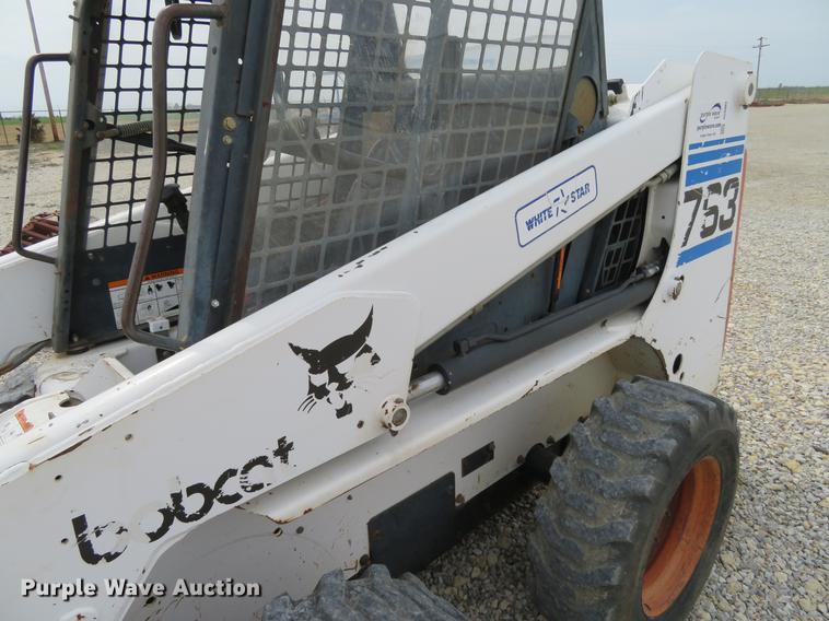 image for item DC0993 1998 Bobcat 763 skid steer