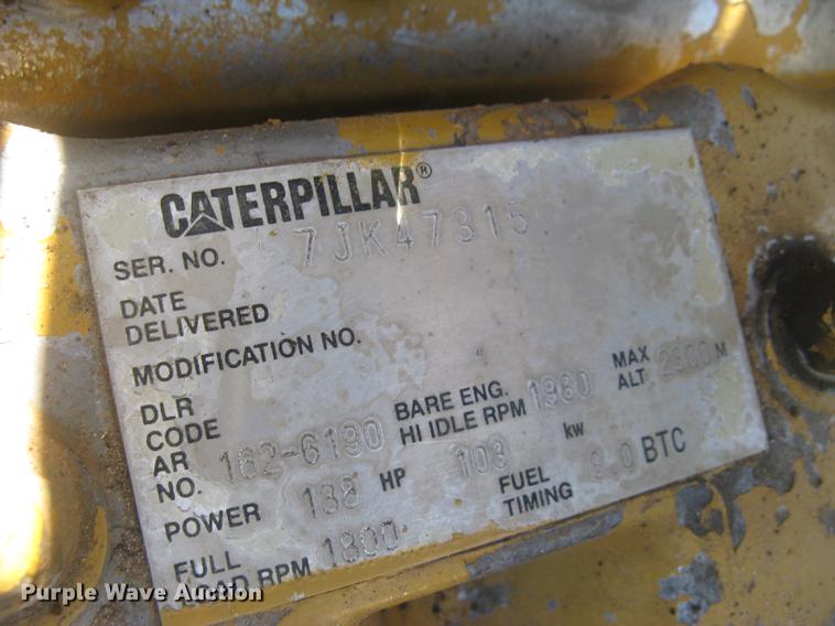 image for item DC2336 2001 Caterpillar 320CL excavator