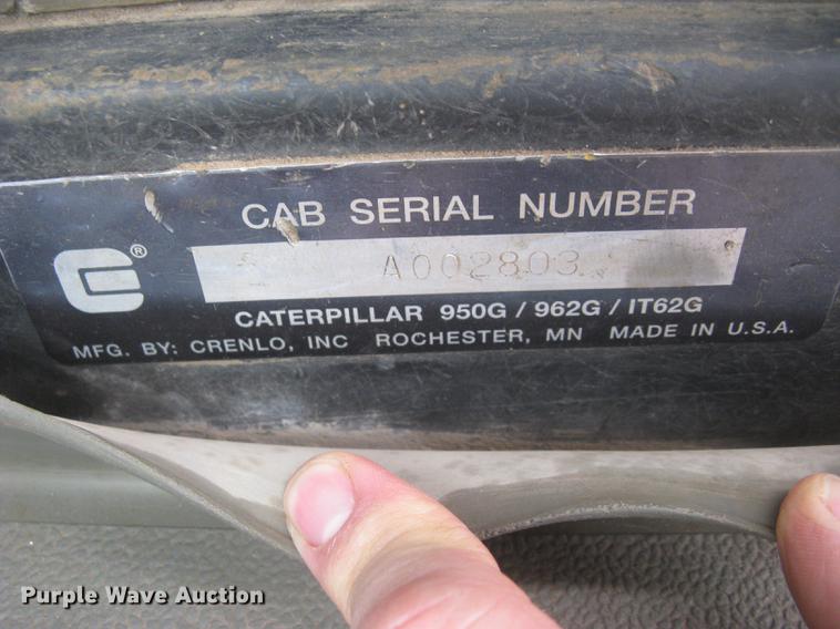 image for item DC2339 2001 Caterpillar 950G wheel loader