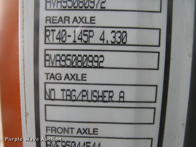 image for item DC2341 1995 Volvo ACL tank truck