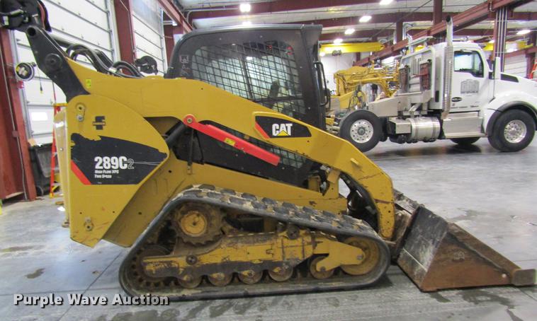 image for item DC4349 2012 Caterpillar 289C2 skid steer