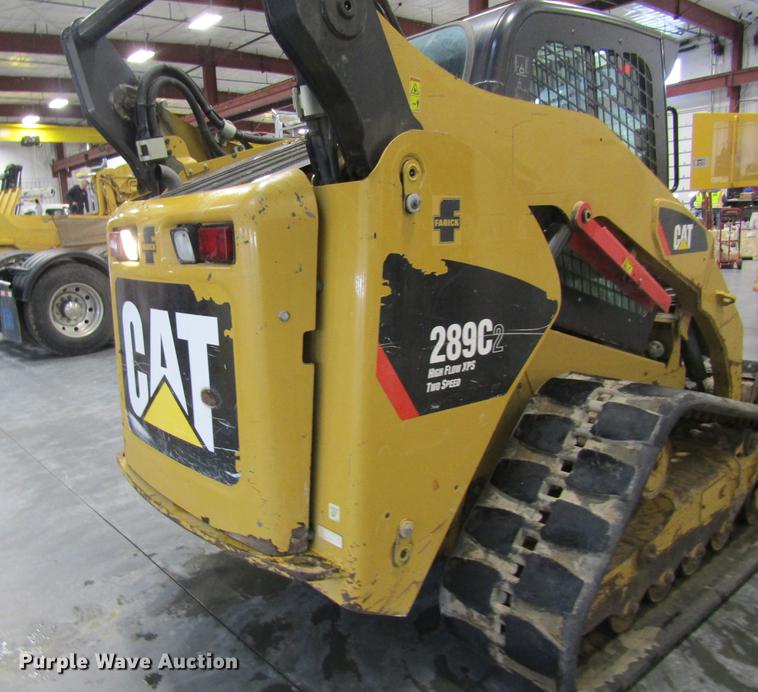 image for item DC4349 2012 Caterpillar 289C2 skid steer