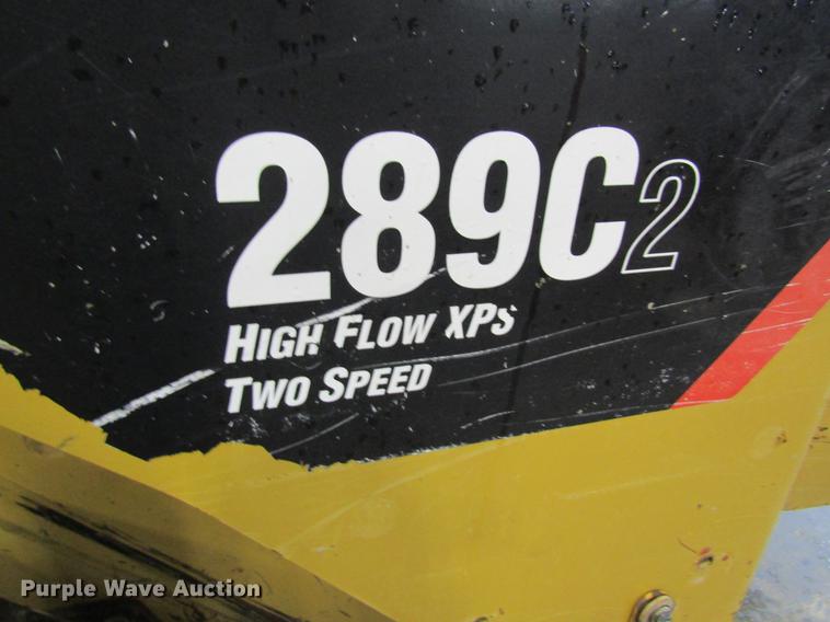 image for item DC4349 2012 Caterpillar 289C2 skid steer