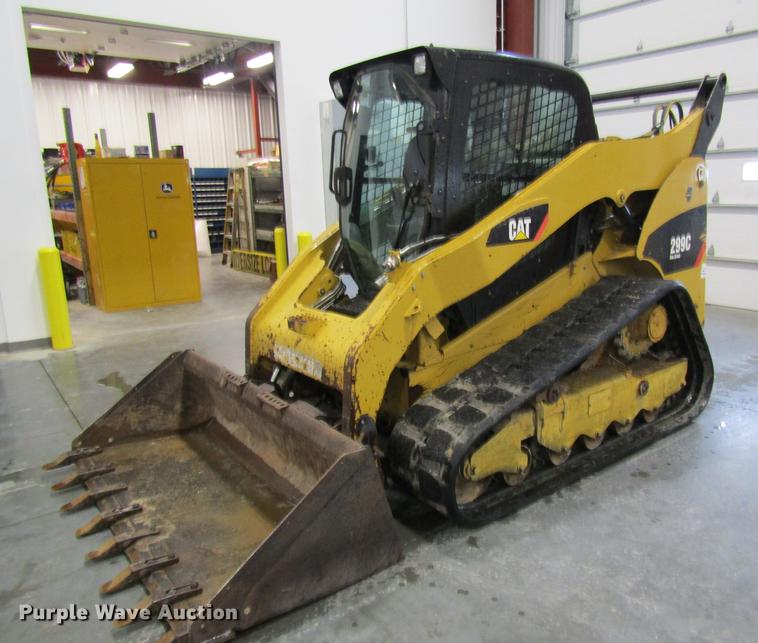 image for item DC4350 2012 Caterpillar 299C skid steer
