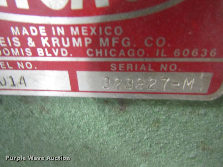 image for item DC4361 Chicago SO-1014 sheet metal brake