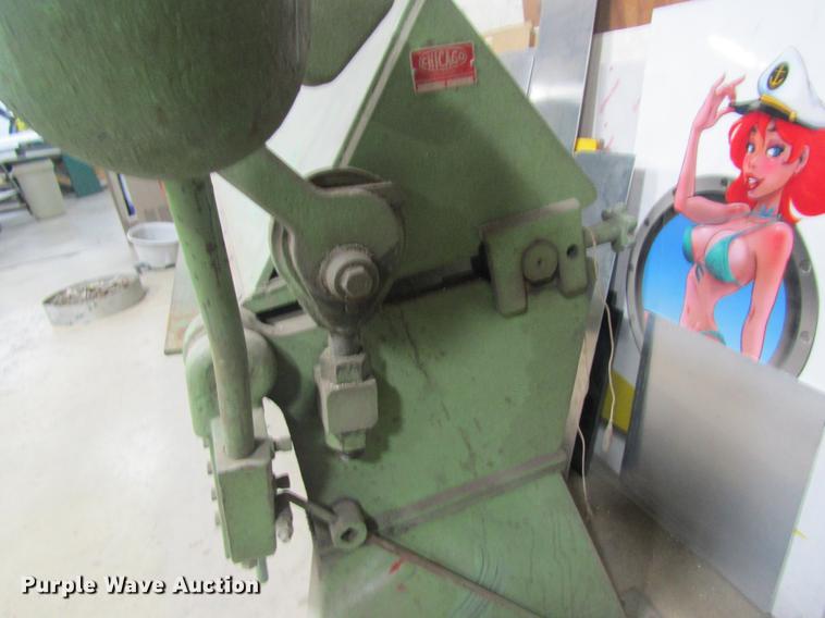 image for item DC4361 Chicago SO-1014 sheet metal brake