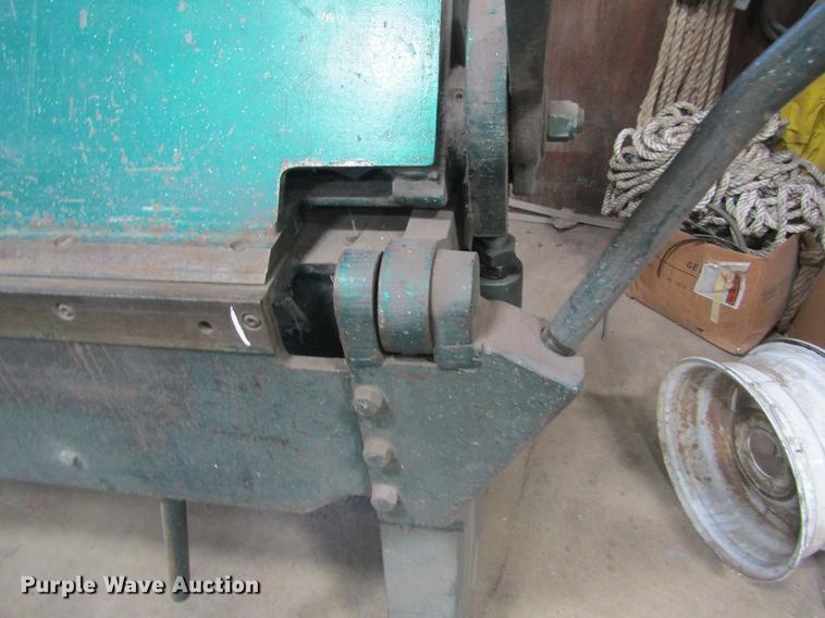 image for item DC4362 Tenn Smith HB97 sheet metal brake