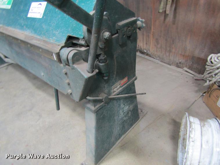 image for item DC4362 Tenn Smith HB97 sheet metal brake