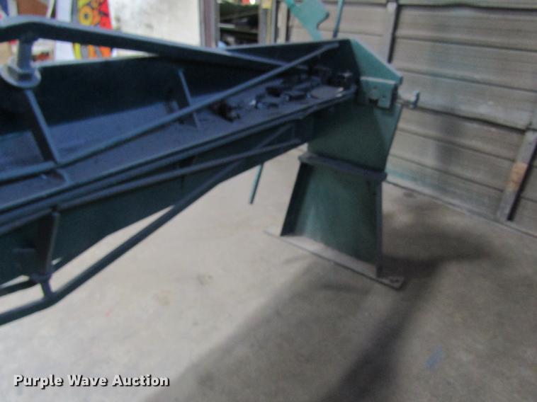 image for item DC4362 Tenn Smith HB97 sheet metal brake