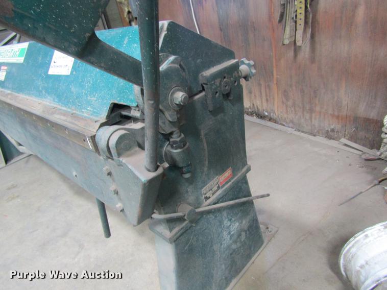 image for item DC4362 Tenn Smith HB97 sheet metal brake